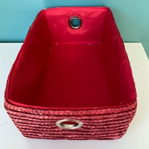 red Grommet Storage Basket - Picture 2 of 6